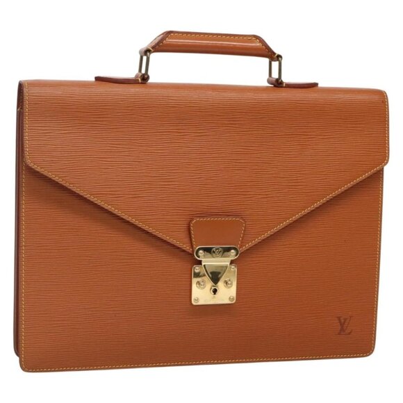 LOUIS VUITTON Epi Serviette Conseiller Zipangu Gold - Picture 1 of 16